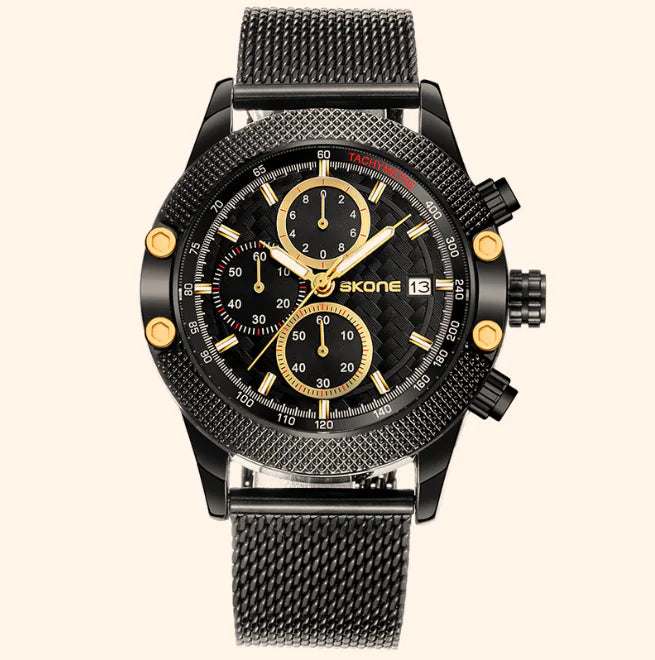 Quartz Watch with Sport Calendar