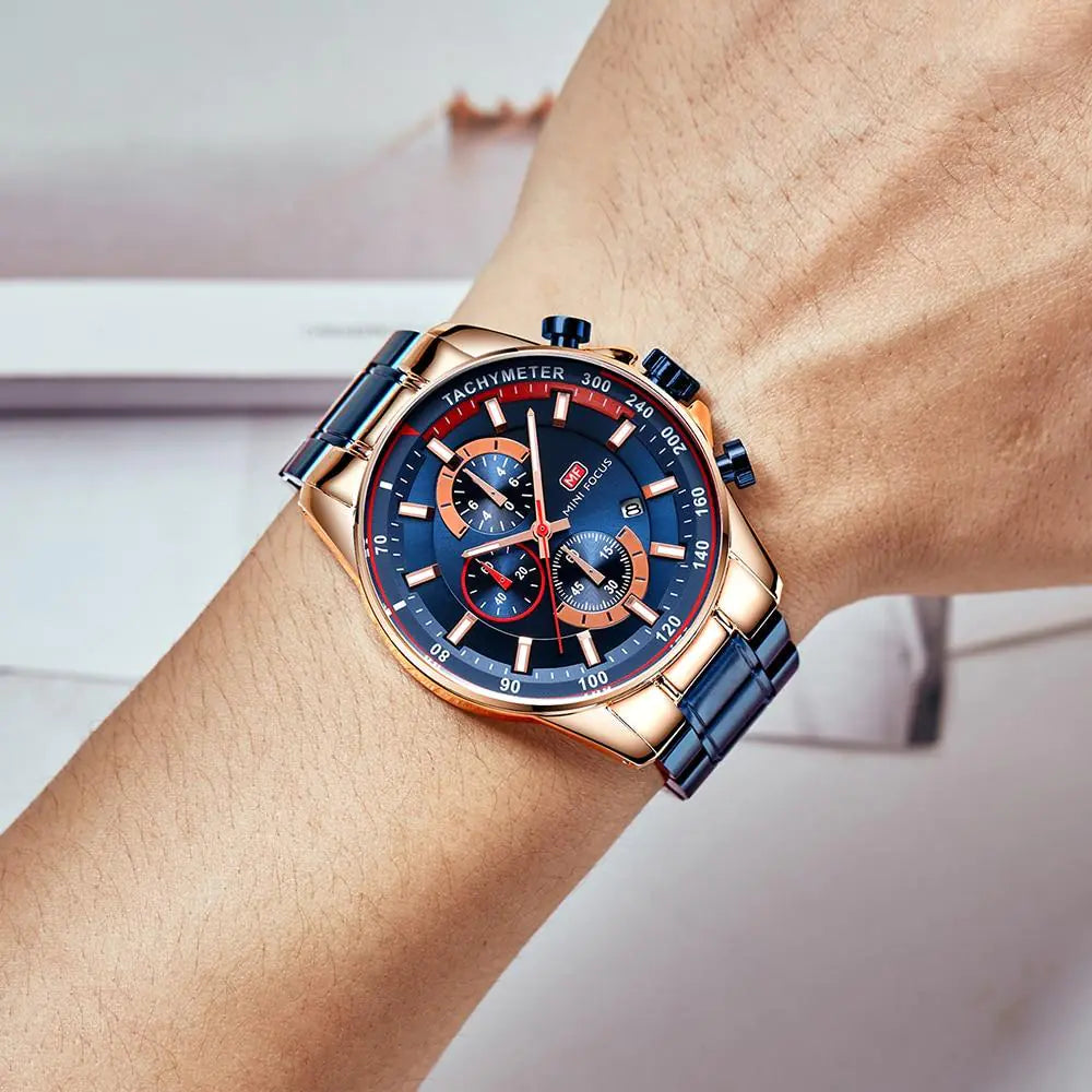 Men's Chronograph Stylish Quartz Watch