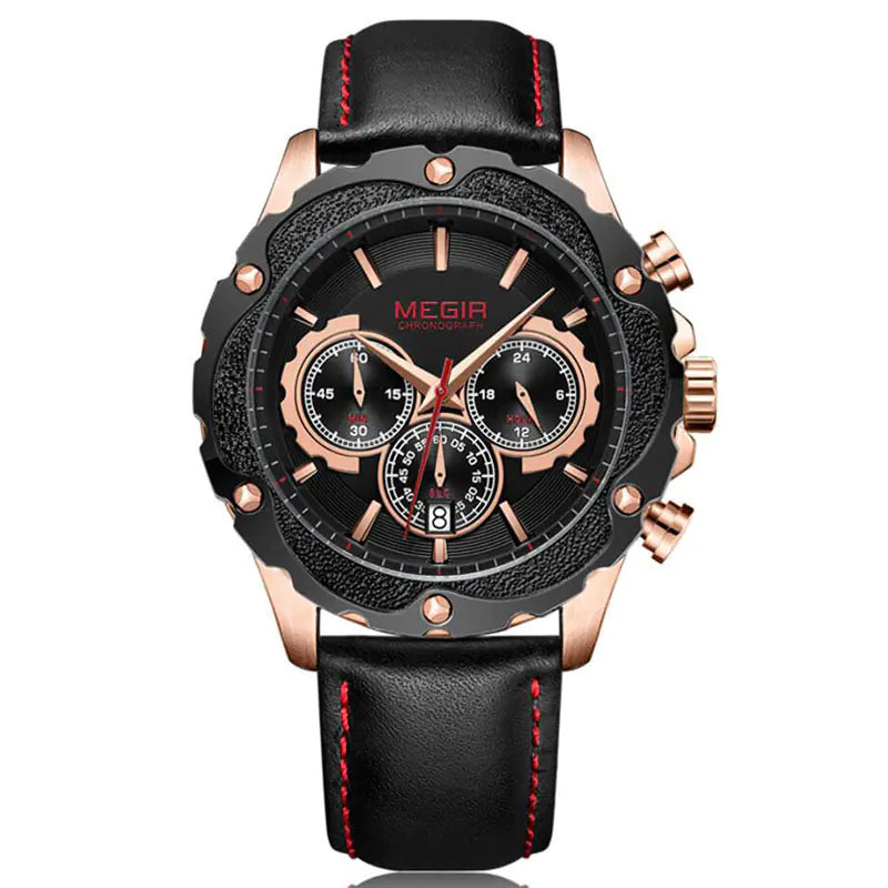 Men's Quartz Sports Chronograph Watch