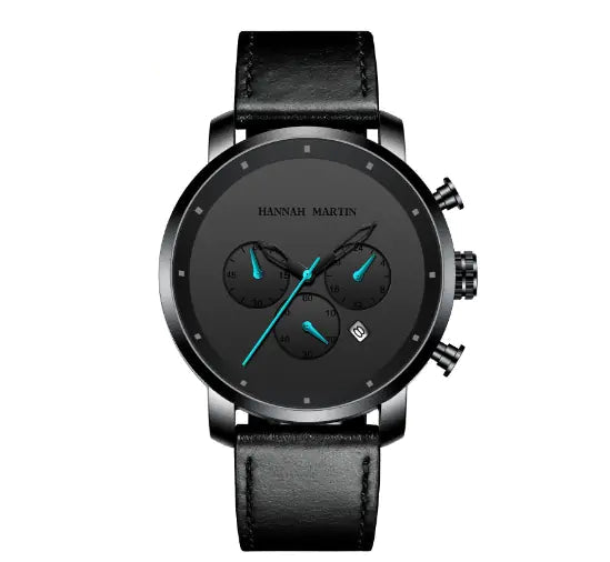 Men's Quartz Three-Eye Watch