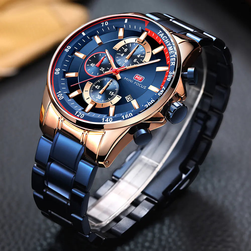 Men's Chronograph Stylish Quartz Watch