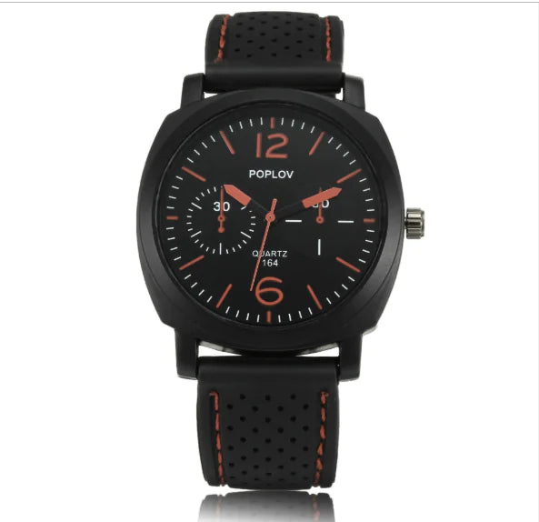 Silicone Sports Watch for Men