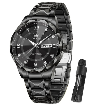 Classic Analog Big Wrist Watch