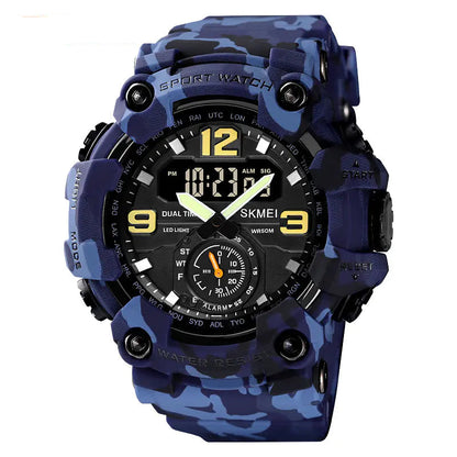 Dual Display Sports Watch for Men