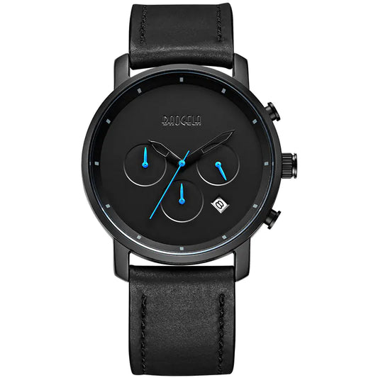 Men's Quartz Three-Eye Watch