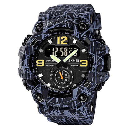 Dual Display Sports Watch for Men