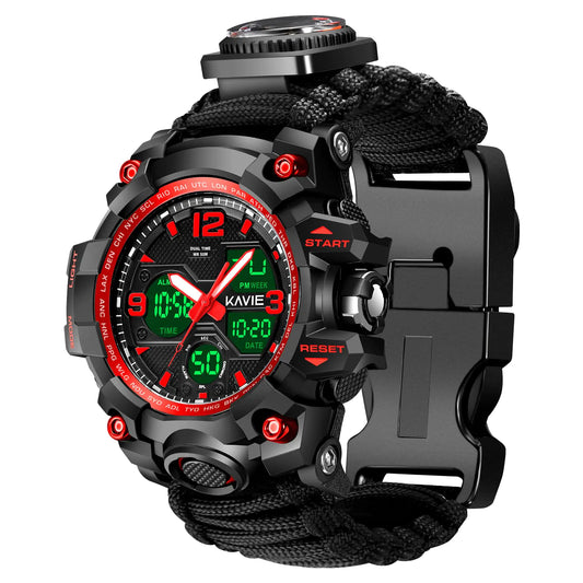 23-in-1 Survival Military Digital Watch