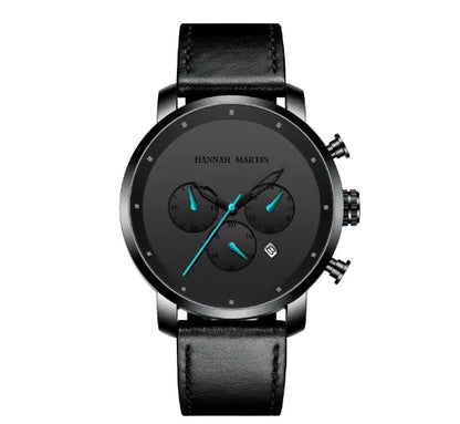 Men's Quartz Three-Eye Watch