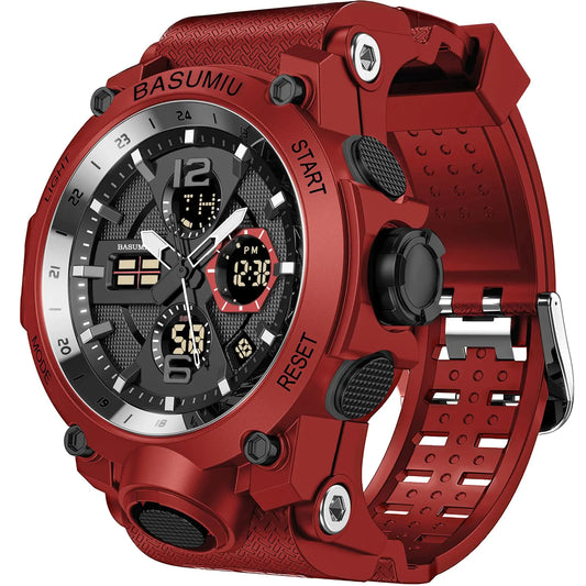 Analog Digital Tactical Military Watch