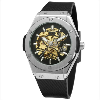 Men's Casual Hollow Mechanical Watch