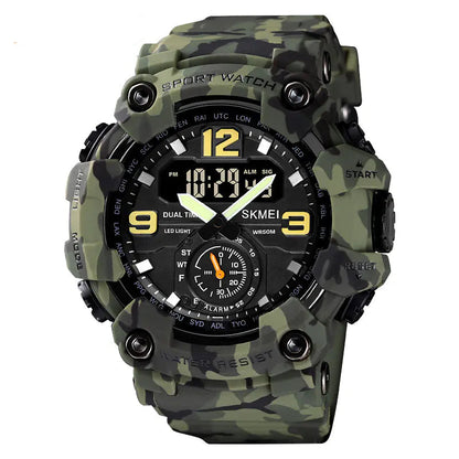Dual Display Sports Watch for Men