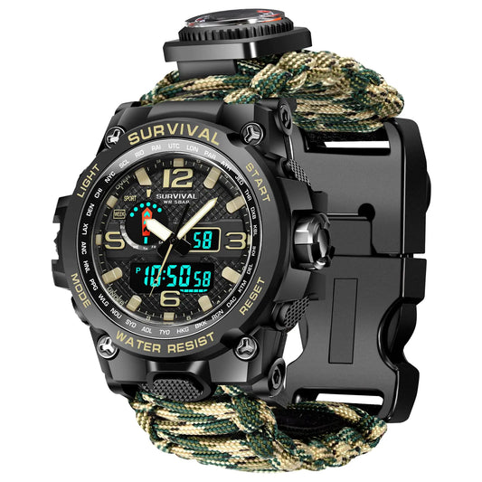 23-in-1 Military Tactical Watch for Men