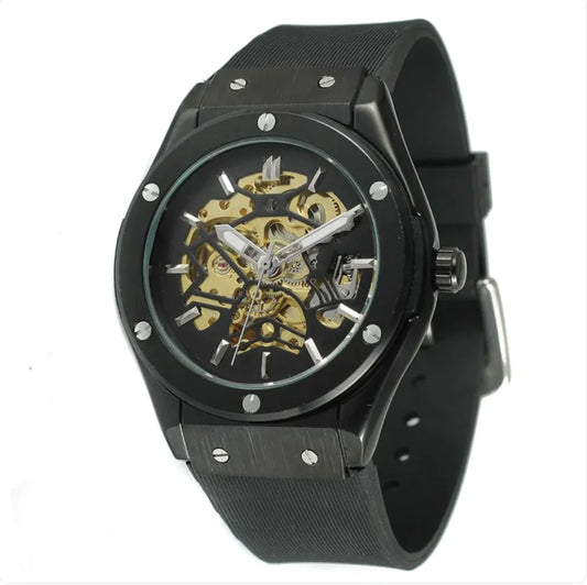 Men's Casual Hollow Mechanical Watch